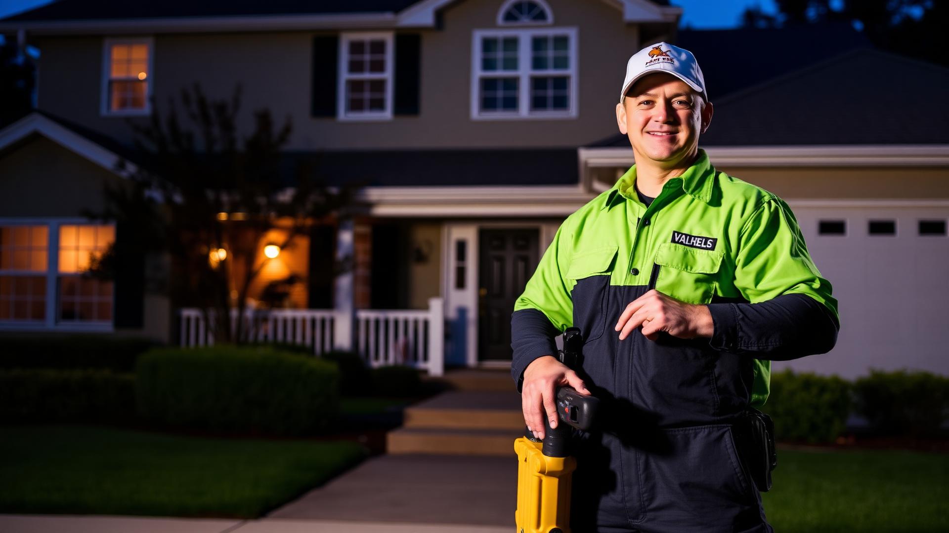 Pest control expert ready to help